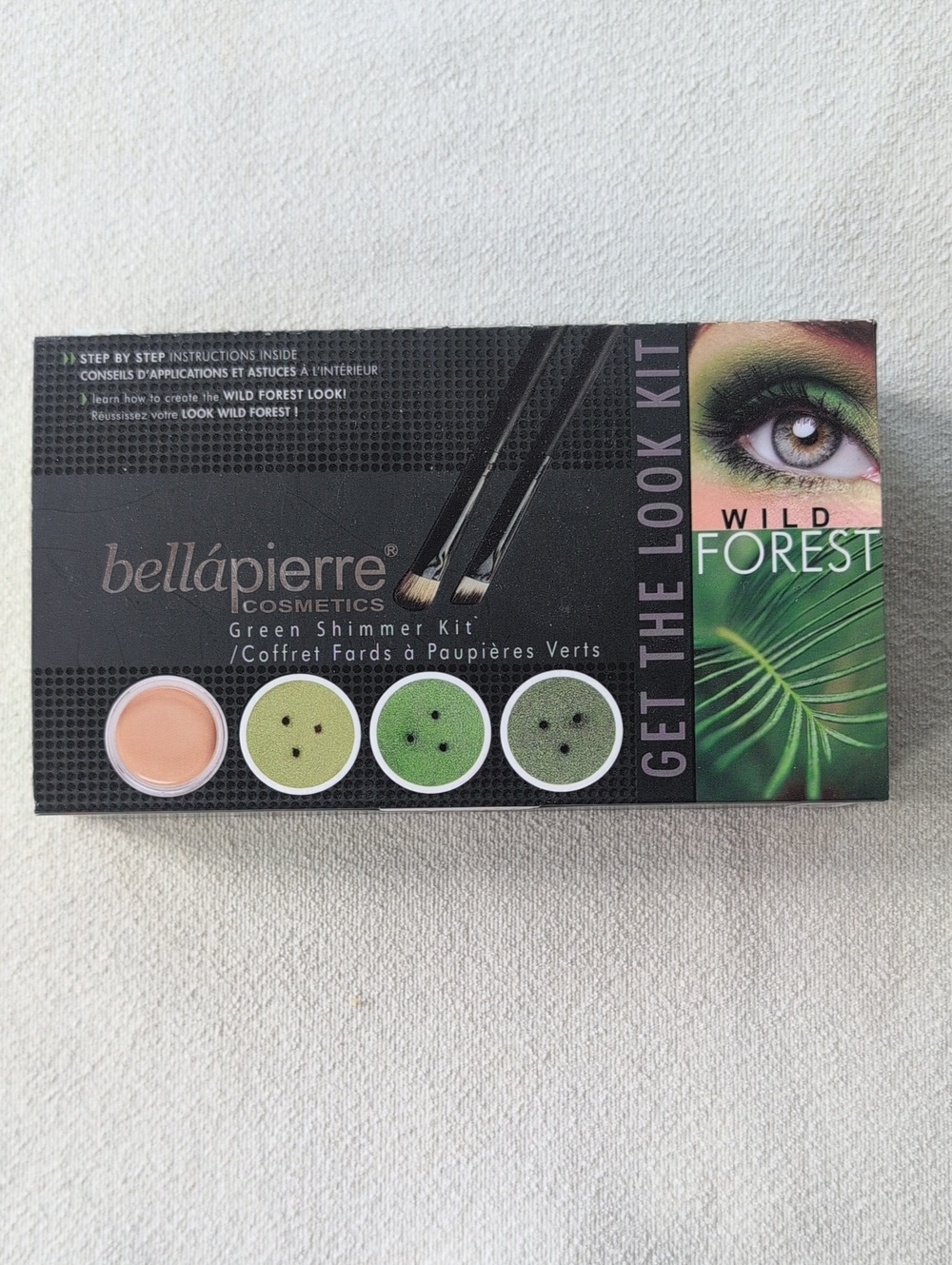 Bellápierre Wild Forest Green Shimmer Eyeshadow Kit